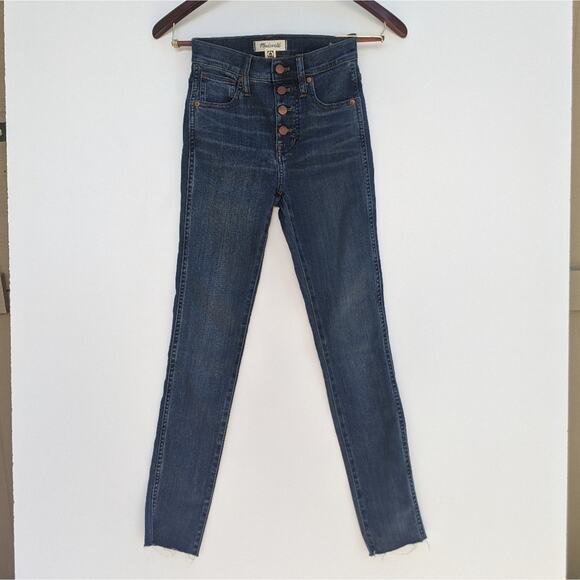 Madewell High-Rise Skinny Jeans Brinville Wash 23 - Picture 3 of 15